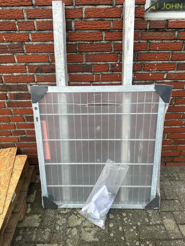 2. Wahl, Rückläufer! 1-flügeliges Stabgittertor  1 m breite 1,0m hoch  